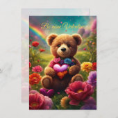 Be mine Valentine Teddy 1 (正面/裏面)