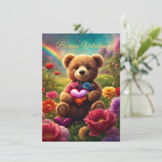 Be mine Valentine Teddy 1 (スタンド正面)