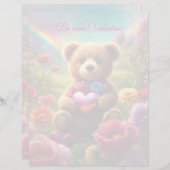 Be mine Valentine Teddy 1 (正面/裏面)