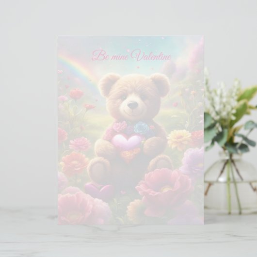 Be mine Valentine Teddy 1 (スタンド正面)