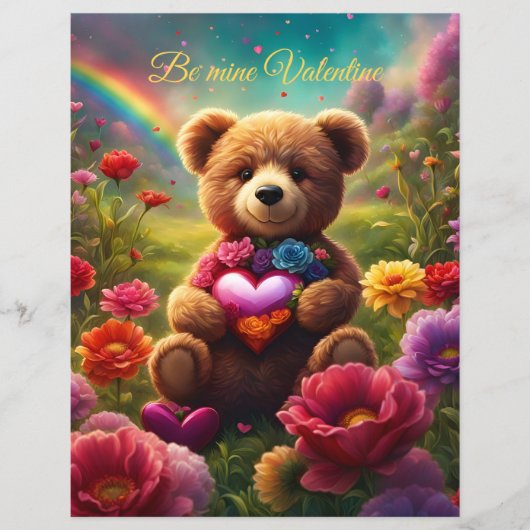 Be mine Valentine Teddy 1 (正面)