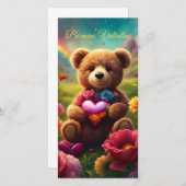 Be mine Valentine Teddy 1 シーズンカード (正面/裏面)