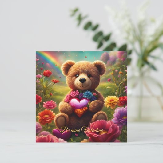 Be mine Valentine Teddy 1 シーズンカード (スタンド正面)