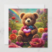 Be mine Valentine Teddy 1 シーズンカード (正面)