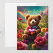 Be mine Valentine Teddy 1 シーズンカード (正面/裏面)
