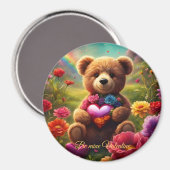 Be mine Valentine Teddy 1 マグネット (正面/裏面)