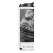 Be Mine Valentine's Dayカップルの写真の愛 タンブラー (回転左)