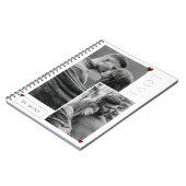 Be Mine Valentine's Dayカップルの写真の愛 ノートブック (左側)