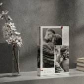 Be Mine Valentine's Dayカップルの写真の愛 フォトブロック