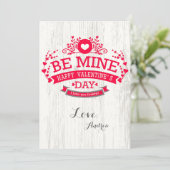 Be Mine Valentine's Dayカード シーズンカード (スタンド正面)