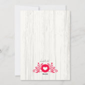 Be Mine Valentine's Dayカード シーズンカード (裏面)