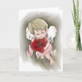 Be Mine Valentine's Dayカー空白のド シーズンカード