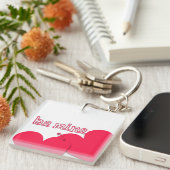 Be Mine Valentine's Dayキーチェモダンーン キーホルダー (正面右)