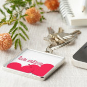 Be Mine Valentine's Dayキーチェモダンーン キーホルダー (側面)