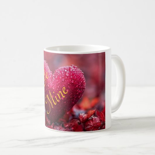 Be Mine Valentines Day Gift - コーヒーマグカップ (正面右)