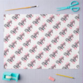 Be Mine with Flowers andハートティッシュペーパー 薄葉紙 (クラフト)