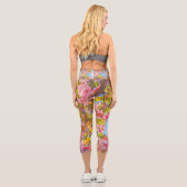 Be myバレンタイン自然開花ハート花愛 カプリレギンス (裏面)