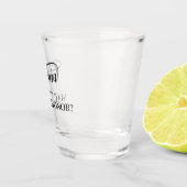 Be Myメイド・オブ・オーナー（花嫁付き添い人）手書きスワッシュ書 ショットグラス (右)
