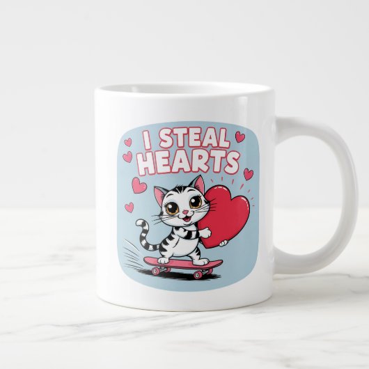 Be My モダン Valentine Muggs for Couls ジャンボコーヒーマグカップ (右)