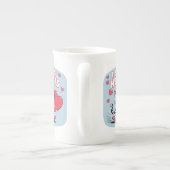 Be My モダン Valentine Muggs for Couls ボーンチャイナマグカップ (裏面)