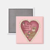 Be My Beary特別なバレンタインマグネット マグネット (正面/裏面)