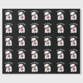 Be My Booおもしろい幽霊プンダークBG ラッピングペーパー (フラット)