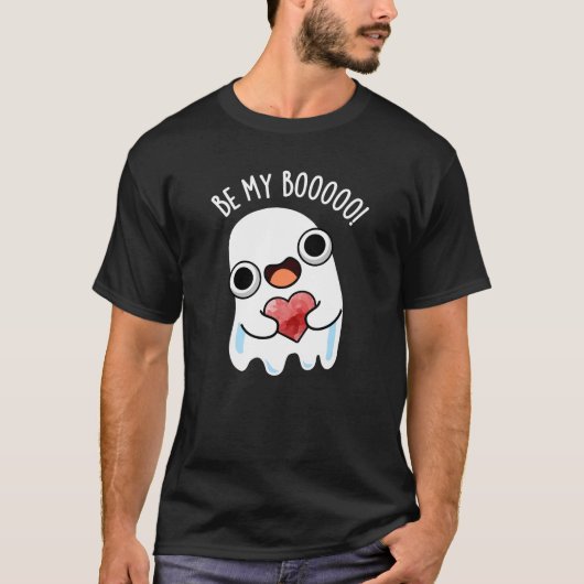 Be My Booおもしろい幽霊プンダークBG Tシャツ (正面)