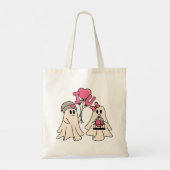 Be My Boo Valentine's Dayトートバッグ、トートバッおもしろいグ トートバッグ (裏面)