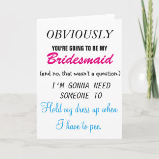 Be my Bridesmaid - Future Sister-in-law 招待状