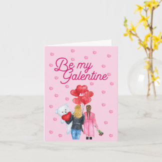 『Be My Galentine's Day Card』 カード