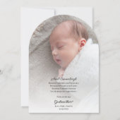 Be My Godmother Proposal Dream Photo 招待状 (正面)