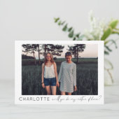 Be My Matron of Honor写真提案書 招待状 (スタンド正面)