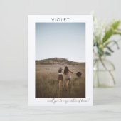 Be My Matron of Honor写真提案書V 招待状 (スタンド正面)