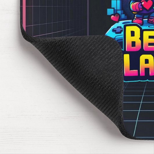 Be My Player 2 Mousepad – Romantic Gaming Accessor マウスパッド (コーナー)