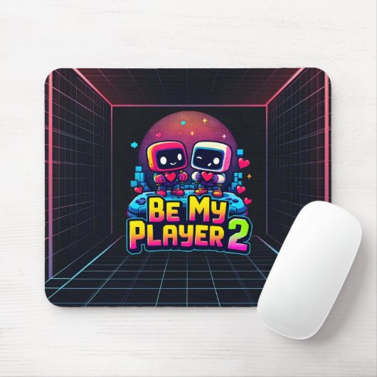 Be My Player 2 Mousepad – Romantic Gaming Accessor マウスパッド (マウス)