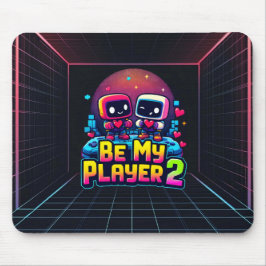 Be My Player 2 Mousepad – Romantic Gaming Accessor マウスパッド
