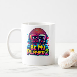 Be My Player 2 Mug – Gamer Couple Gift コーヒーマグカップ