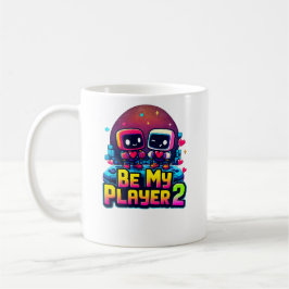 Be My Player 2 Mug – Gamer Couple Gift コーヒーマグカップ