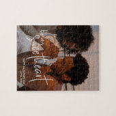 Be My Sweetheartスクリプトバレンタイン写真 ジグソーパズル (横)