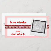 Be my Valentineフォトカード シーズンカード (正面/裏面)