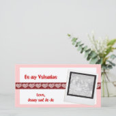 Be my Valentineフォトカード シーズンカード (スタンド正面)