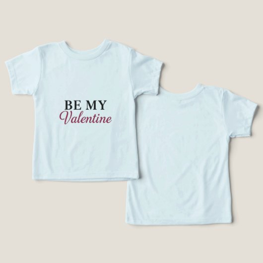 BE MY VALENTINE (デザイン正面&裏面)