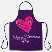Be My Valentine エプロン (正面)