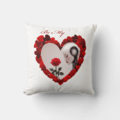 Be My Valentine ❤️ クッション (正面)