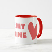 Be my Valentine マグカップ (正面右)