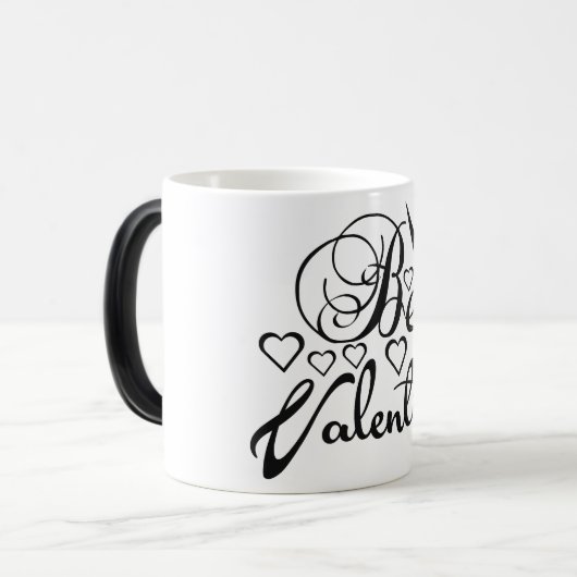 Be my valentine モーフィングマグカップ (正面左)