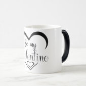 Be my valentine モーフィングマグカップ (正面右)