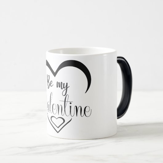 Be my valentine モーフィングマグカップ (正面右)
