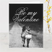 Be My Valentine – 並べて カード (黄色い花)