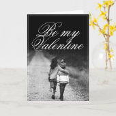 Be My Valentine – 並べて カード (黄色い花)